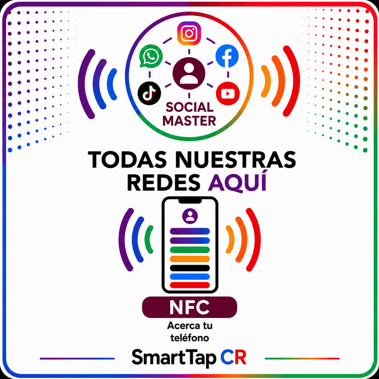 Social Master SmartTap CR de 15 por 15